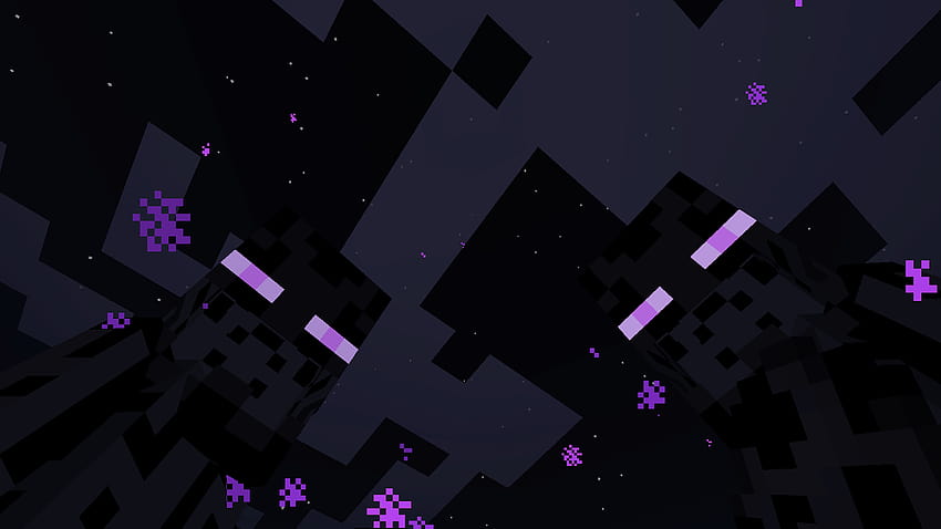 Thought I'd try something a little different for the enderman : r/Minecraft