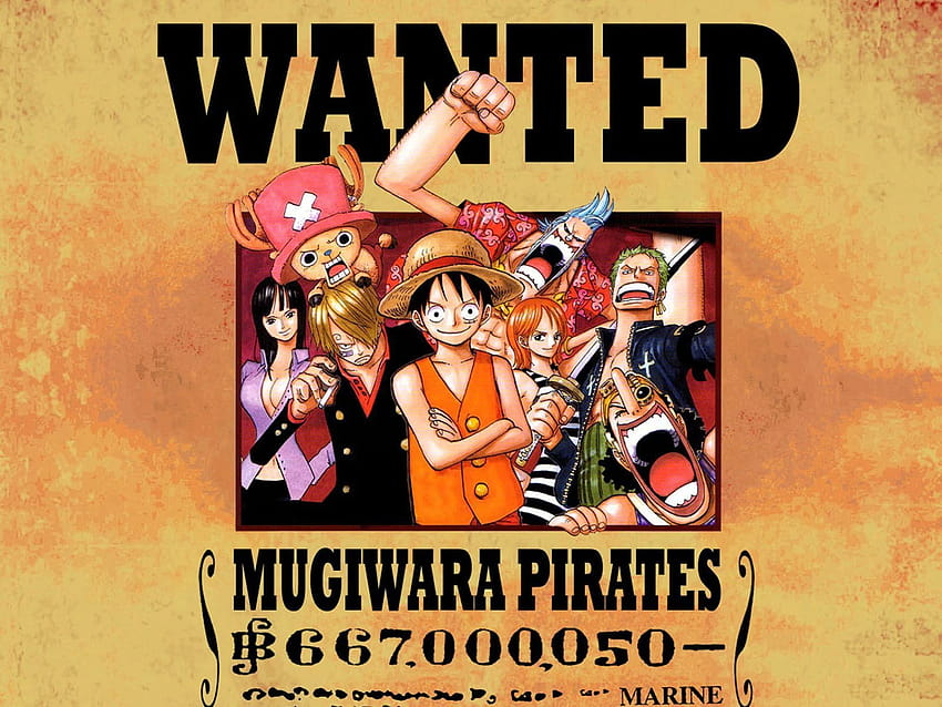 864201 Title Wanted Poster Of The Straw Hats Anime, one piece banner HD wallpaper
