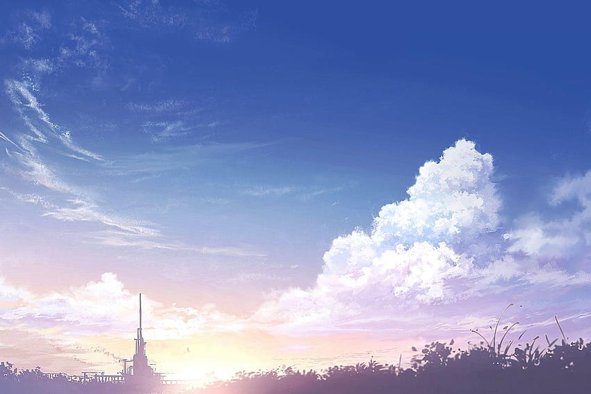 Anime backgrounds, relaxing anime HD wallpaper