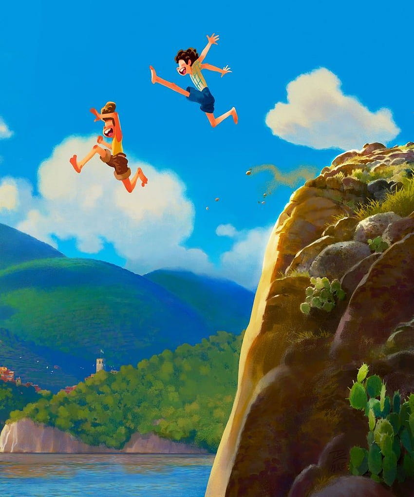 Disney Pixar's Luca Looks Like The Summer In Italy You Wish You Had This Year, luca disney pixar HD phone wallpaper