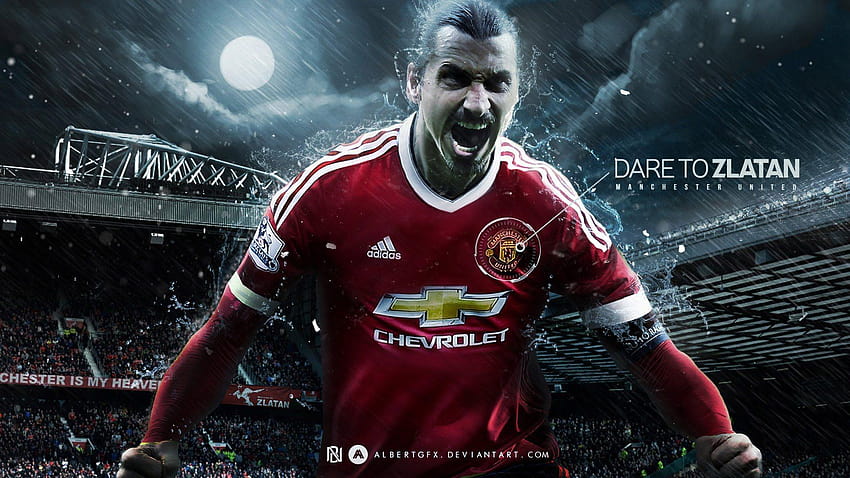 Zlatan Ibrahimovic In Manchester United Skills and Goals 2016, manchester united 2017 HD wallpaper