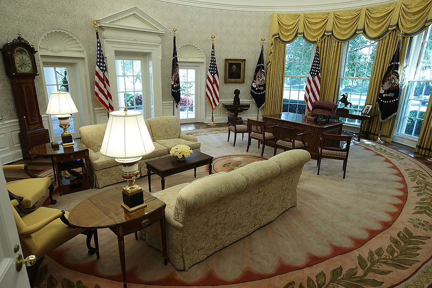 the Oval Office After Obama Moved ...cheatsheet HD wallpaper