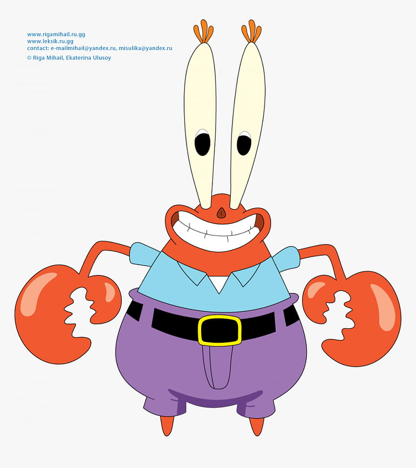 Herr Krabbe aus Spongebob HD-Handy-Hintergrundbild