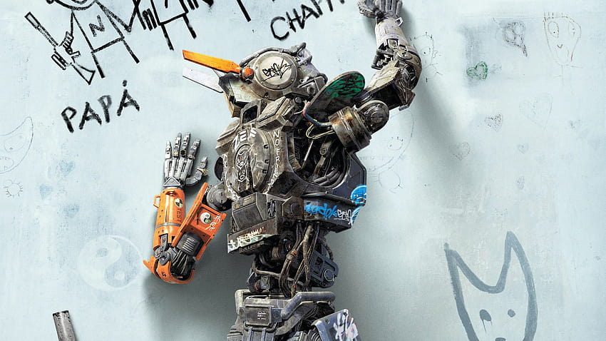 Chappie, Best Movies of 2015, robot, Movies, robot movies HD wallpaper