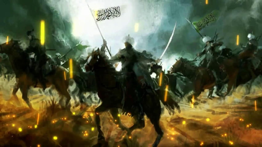 Мечът на Аллах: Открийте най-великия генерал на исляма, Халид ибн ал Уалид HD тапет