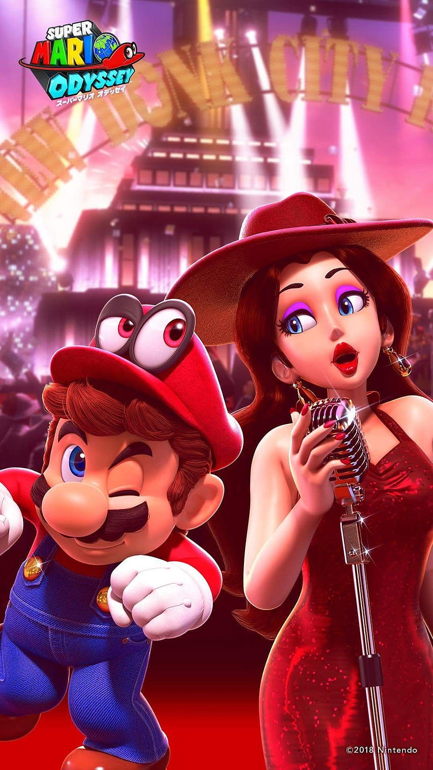 Super Mario Odyssey, pauline Tapeta na telefon HD