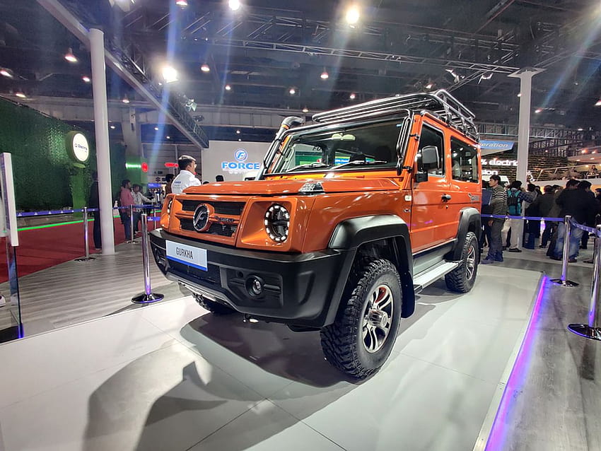 Auto Expo 2020: Force Motors stellt drei neue Plattformen vor, einen neuen Gurkha HD-Hintergrundbild