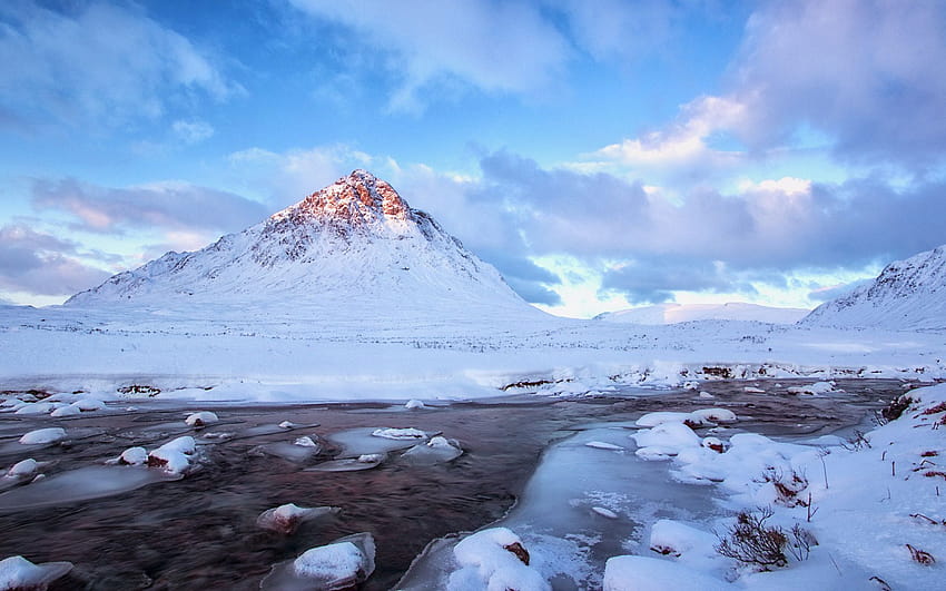 : Winter landscape from Scottish Highlands 1920x1200, highlands winter HD wallpaper