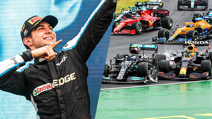 Hungarian GP: Esteban Ocon claims shock first F1 win after early race carnage, Lewis Hamilton second from last HD wallpaper