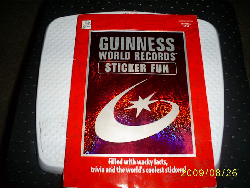 Guinness World Records Sticker Fun: 9781577594598: Books HD wallpaper