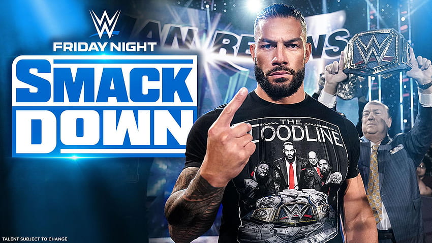 今夜の WWE SmackDown プレビュー: 復帰の可能性、血統、そして新時代、ローマン レインズ ブラッドライン 高画質の壁紙
