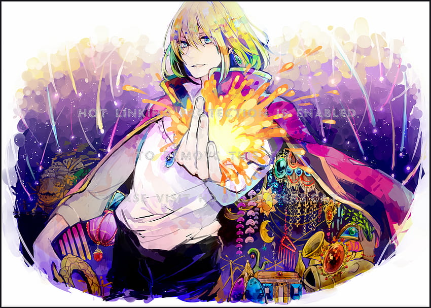 howl's moving castle magic colorful movie, wizard howl HD wallpaper
