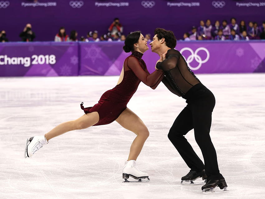 Why people can't stop shipping ice dancers Tessa Virtue and Scott Moir HD wallpaper