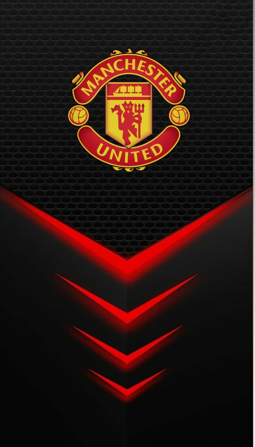 logo iphone manchester united wallpaper ponsel HD