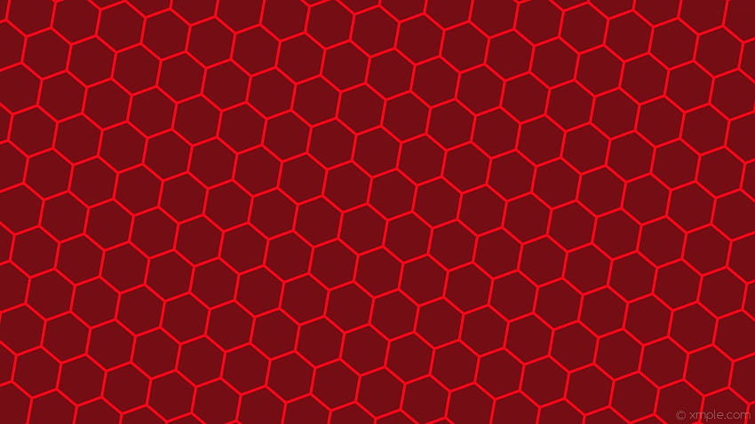 Red Hexagon HD wallpaper | Pxfuel