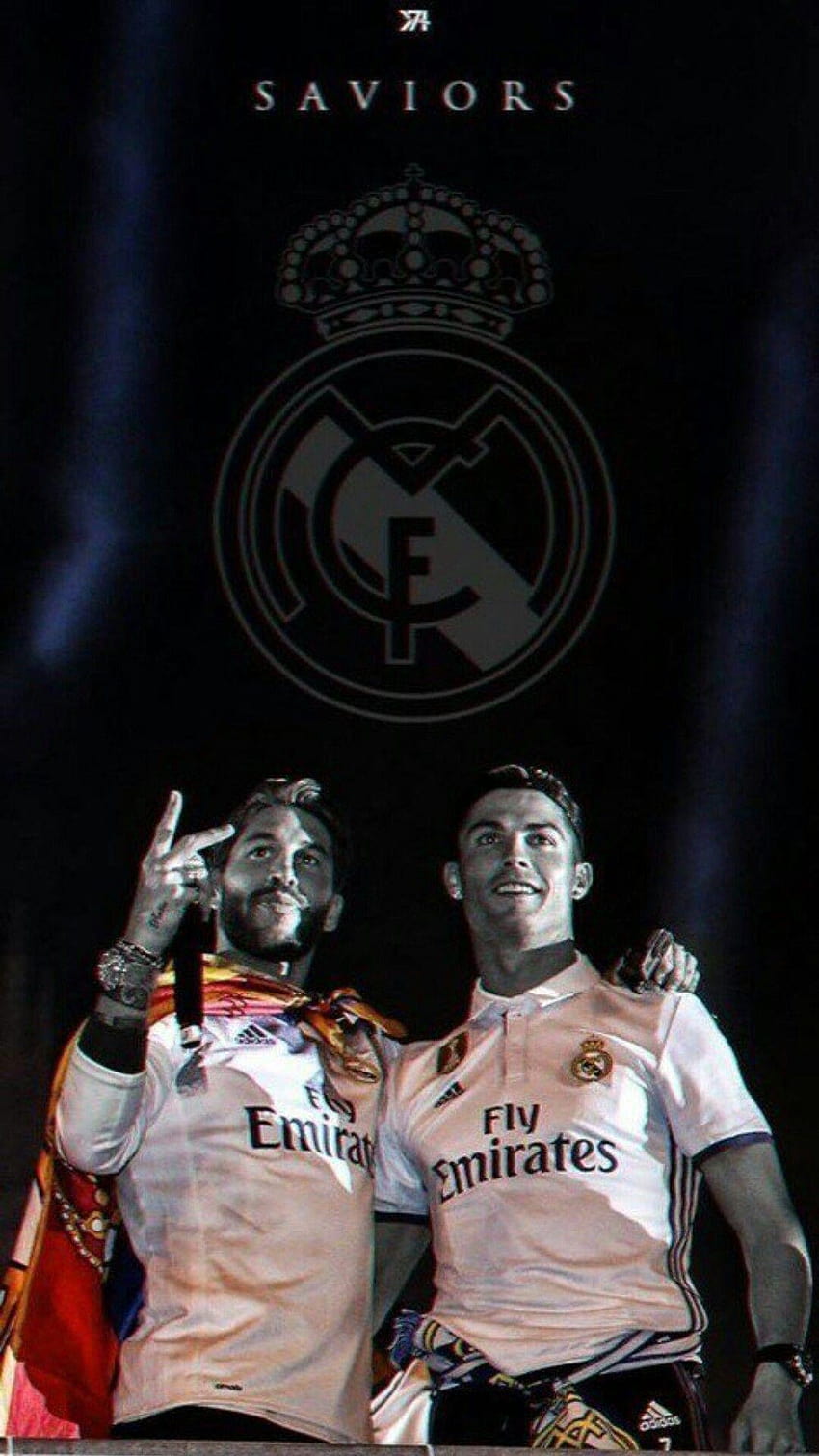 Pin de Nehir Ronaldo em Adamim, Cristiano Ronaldo und Sergio Ramos HD-Handy-Hintergrundbild
