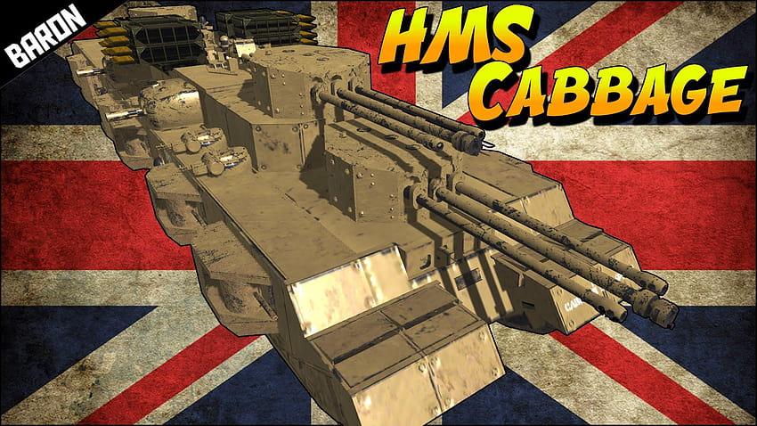 HMS Cabbage SUPER TOG II LANDSHIP HD wallpaper