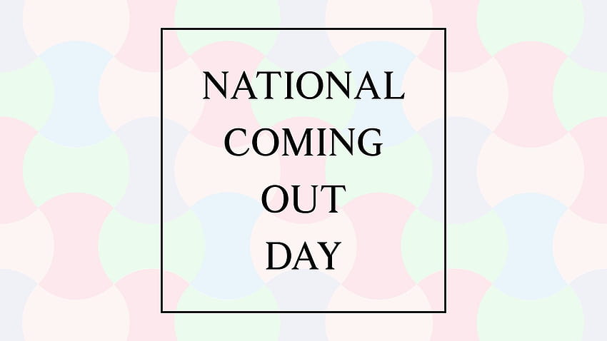 National Coming Out Day: Funniest Coming Out Stories, coming out gay HD wallpaper