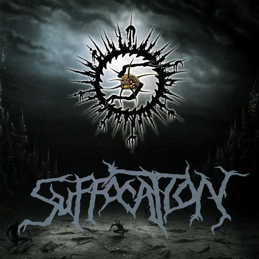 Suffocation Death Metal Band Logo Çizimi Kapak Kalitesi HD telefon duvar kağıdı