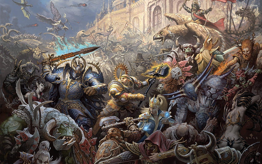 Warhammer Art Sigmar, Warhammer Fantasy Tapeta HD