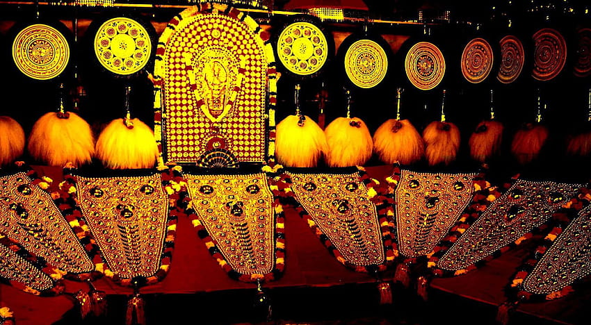 Thrissur Pooram Festival HD wallpaper