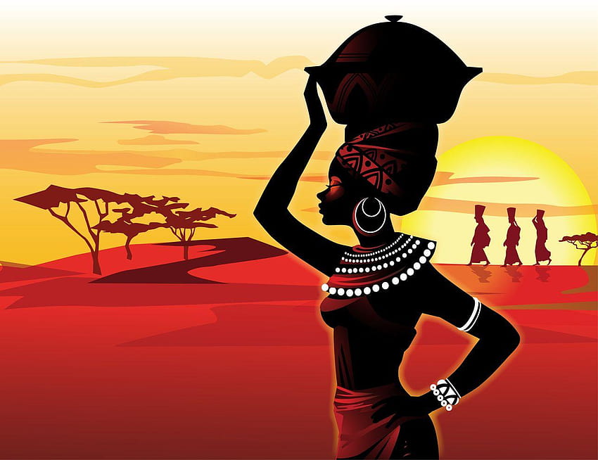5 Benefícios da cultura africana, africana papel de parede HD