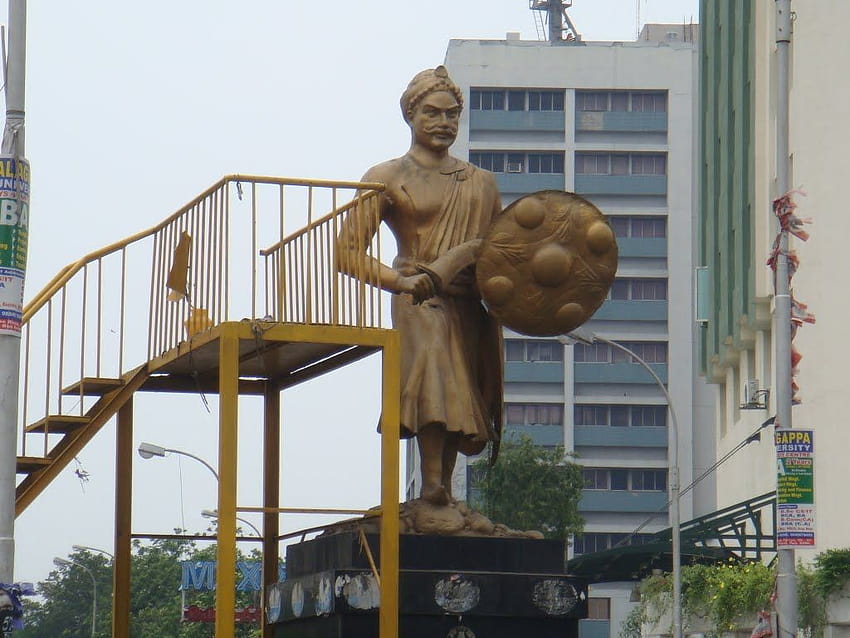 Statue of Thiru Veeran Azhagu muthu Kone HD wallpaper