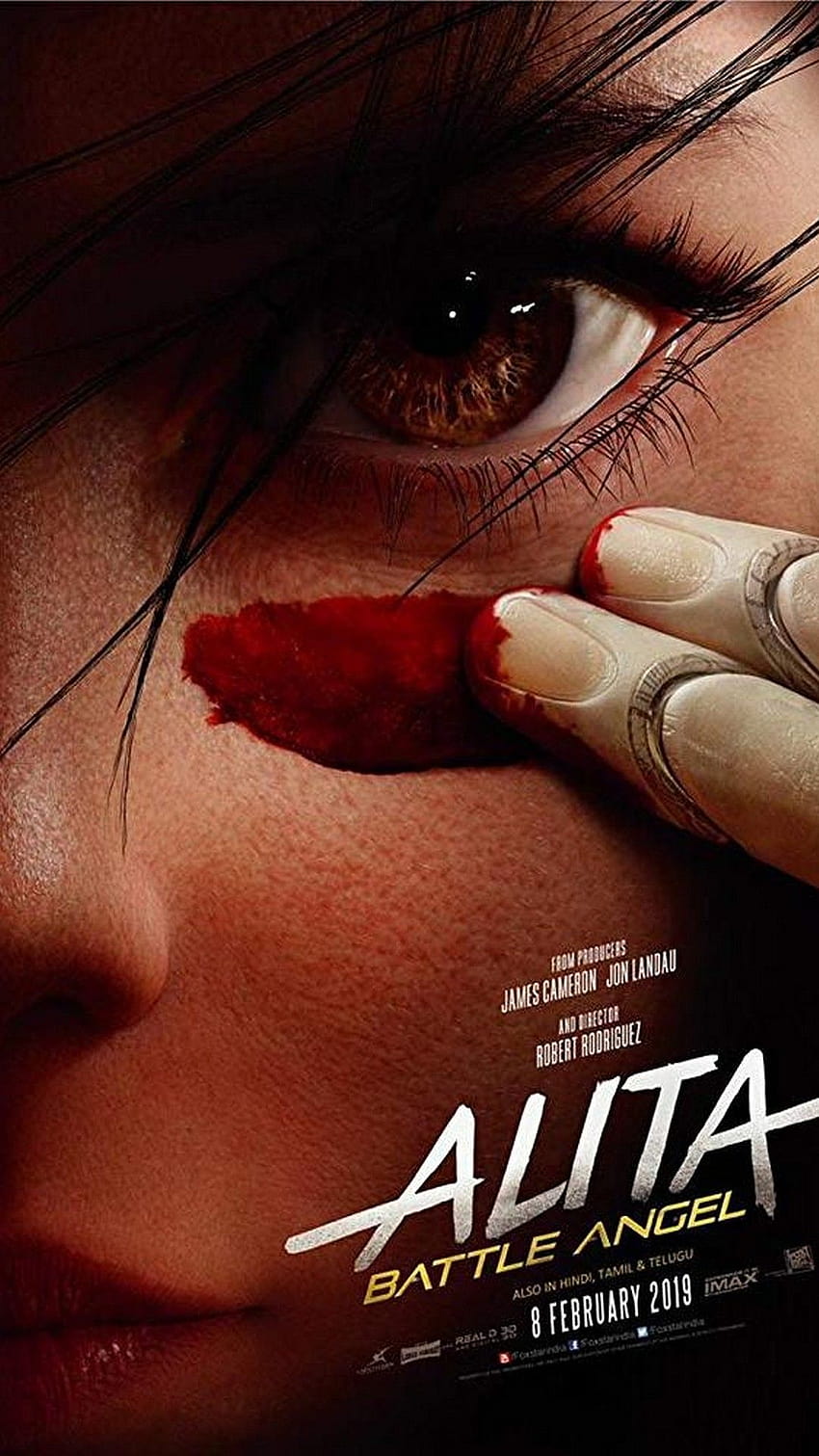 Alita Battle Angel Poster, locandina del film hindi Sfondo del telefono HD