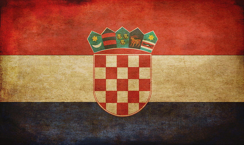 флаг на Хърватия HD тапет