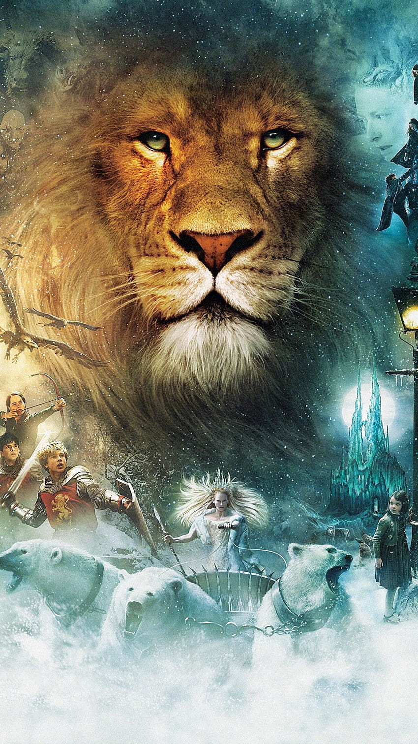 The Chronicles of Narnia: The Lion, the Witch and the Wardrobe, film narnia wallpaper ponsel HD