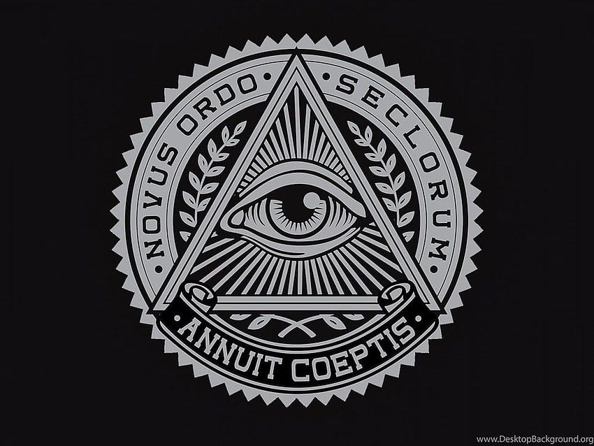 Ojo Illuminati, ojo de la providencia fondo de pantalla