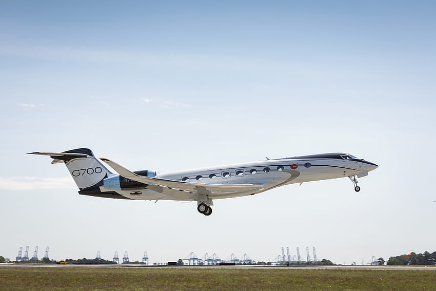 Desenvolvimento do Gulfstream G700 acelera papel de parede HD