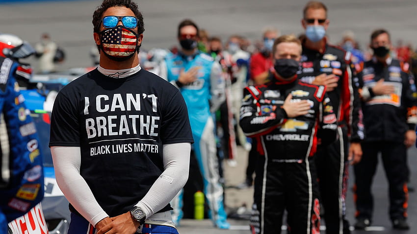 NASCAR's Bubba Wallace will have Black Lives Matter paint scheme, black lives matter symbol HD wallpaper