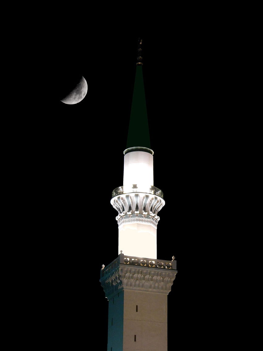 Madina와 Makkah, 메카 시계탑 HD 전화 배경 화면