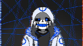 Omni 404 Sans glitch, blue, error404 sans, monster, red, umdertale,  undertale au, HD phone wallpaper