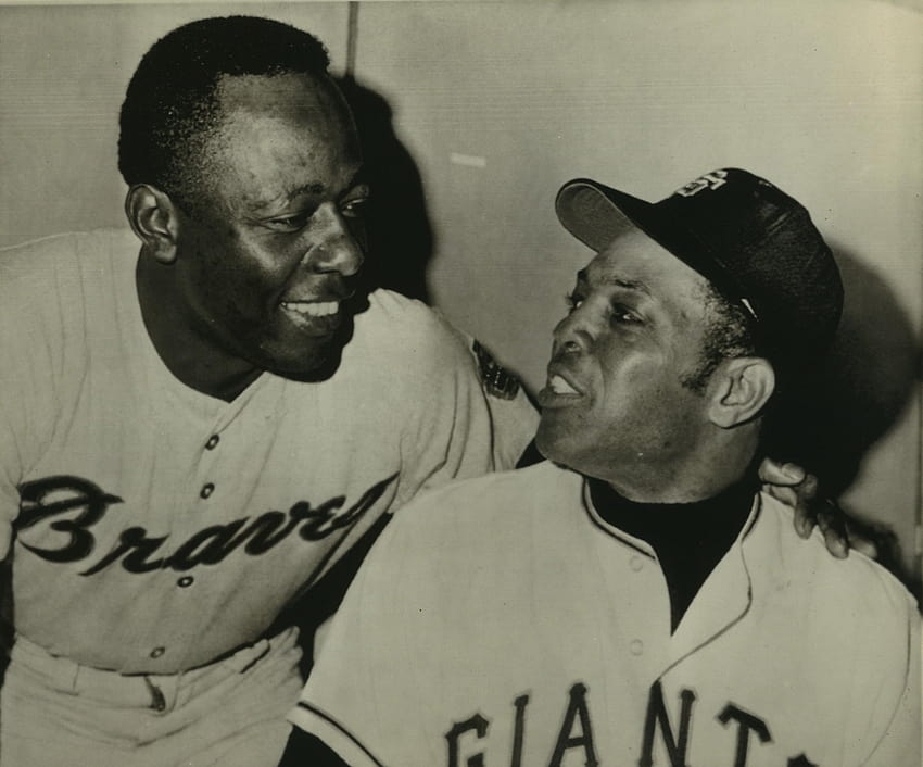 Hank Aaron's Giants connections go deeper than Willie Mays and Barry Bonds HD wallpaper