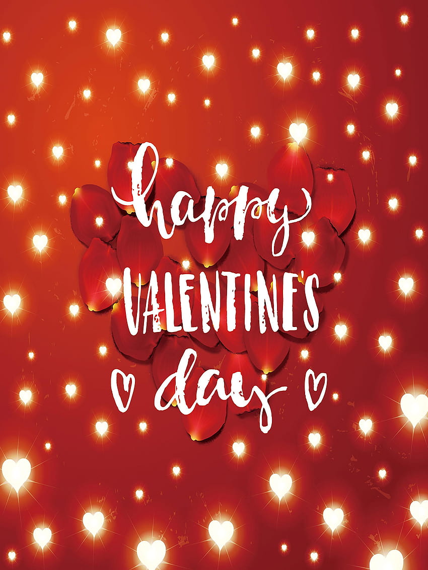 2021 Happy Valentines Day Glittering Love Hearts Vinyl graphy Backdrops Rose Petal Booth Backgrounds For Children Studio Props Fond d'écran de téléphone HD