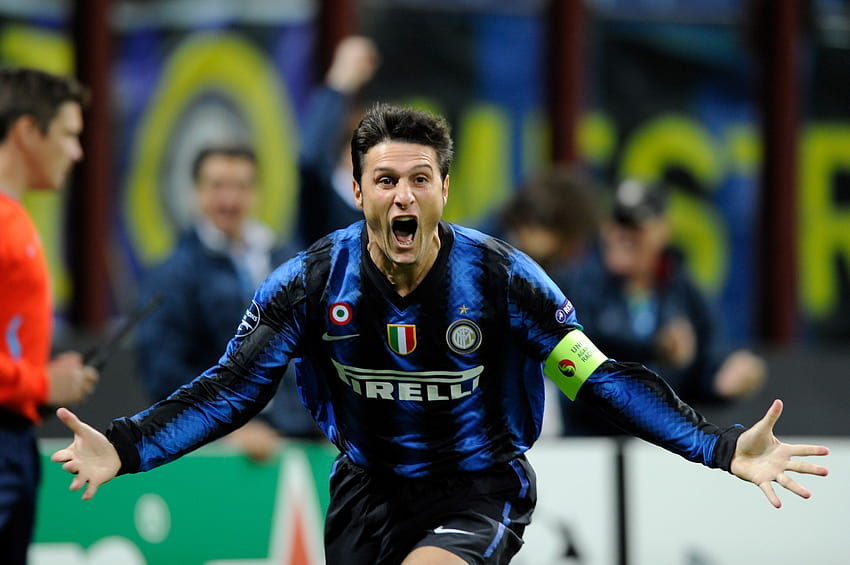 Javier Zanetti: omaggio a una leggenda dell'Inter Sfondo HD