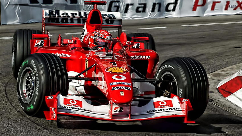 Formula 1, Ferrari F1, ไมเคิล ชูมัคเกอร์, โมนาโก วอลล์เปเปอร์ HD