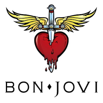 Bon Jovi Logo 894×894 Pixels. Adesivos Sticker, Capas De álbuns De Rock ...