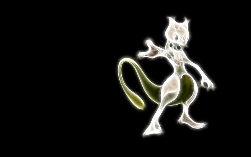 76 Mewtwo, shiny pokemon HD wallpaper