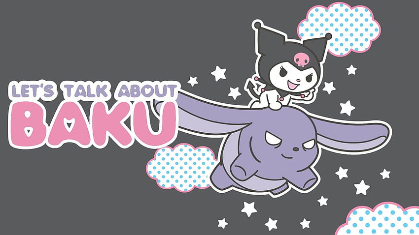 Let's Talk About Baku: The History Behind Kuromi's Sidekick, hello kitty kuromi HD wallpaper