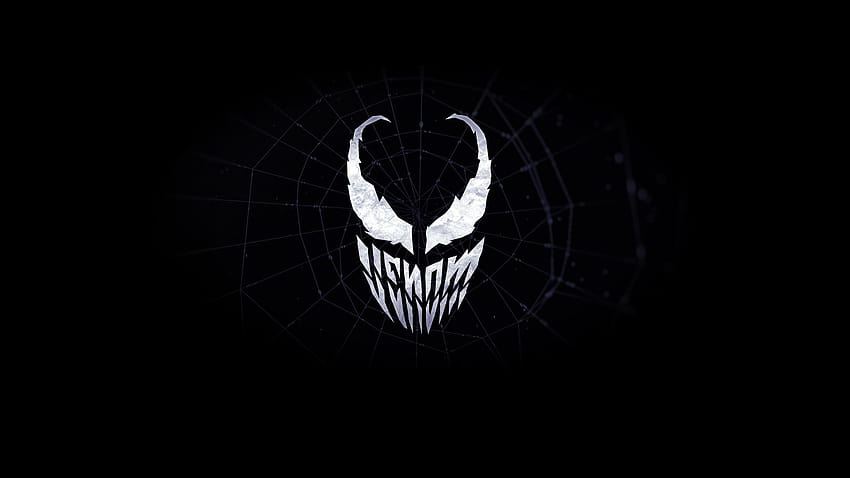Venom Logo on Dog, band logo HD wallpaper