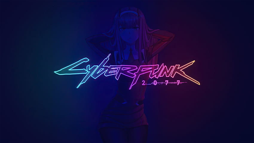 Cyberpunk 2077 , Zero Two, DARLING in the FRANXX, Neon, Games HD wallpaper
