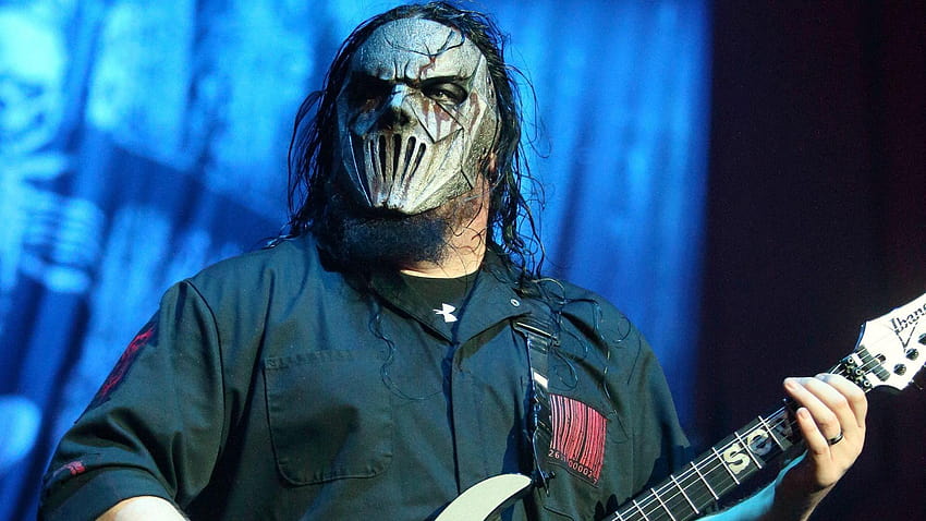Slipknot-Gitarrist Mick Thomson in den Kopf gestochen … von ihm HD-Hintergrundbild