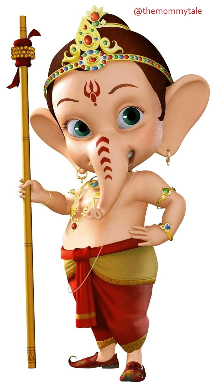 ปักพินในบอร์ด Ganesha ganesh cartoon วอลล์เปเปอร์โทรศัพท์ HD