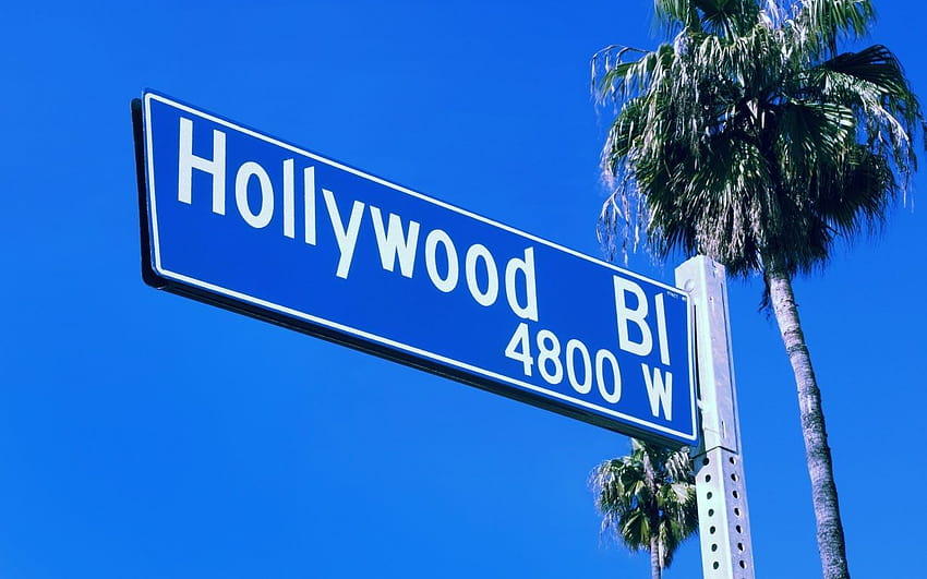 Hollywood CA Hollywood Boulevard ...pinterest HD тапет