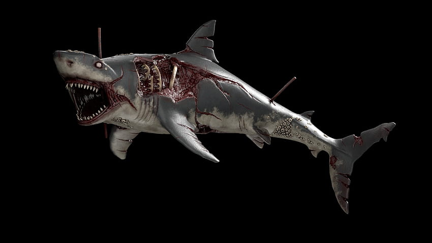 zombie shark toy