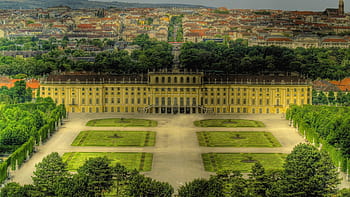 Autumn foliage, Schoenbrunn Palace, Vienna, Austria - Bing Wallpapers -  Sonu Rai