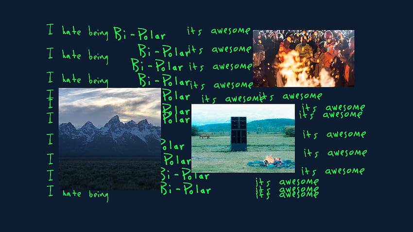 Couverture de l'album de Kanye West Ye Fond d'écran HD